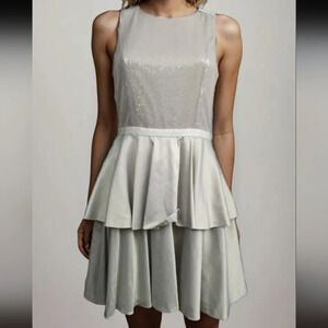 Armani Exchange Women's Sequin Bodice With Silk Skirt Formal Evening Dress  4